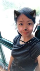 染发剪发之前，因为发型杂乱，只能绑着p图-可可丽舍