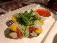 泰式鲜虾芒果卷-绿茶餐厅(华联万柳店)