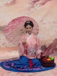 -后宫·古装汉服京剧儿童亲子全家福摄影