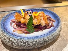 黄金鸡扒佐胡麻酱-松临·铁板烧&Omakase(神农店)