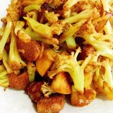 菜花炒肉