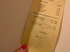 账单-Keens Steakhouse