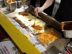烤冷面制作过程-四环冷面王(西单华威约饭街店)