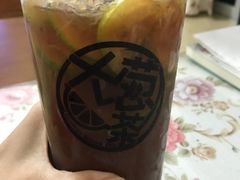 -大葱柠檬茶scallionlemontea(中山八路富力店)
