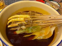 -拈签一笑黄牛肉辣卤串串