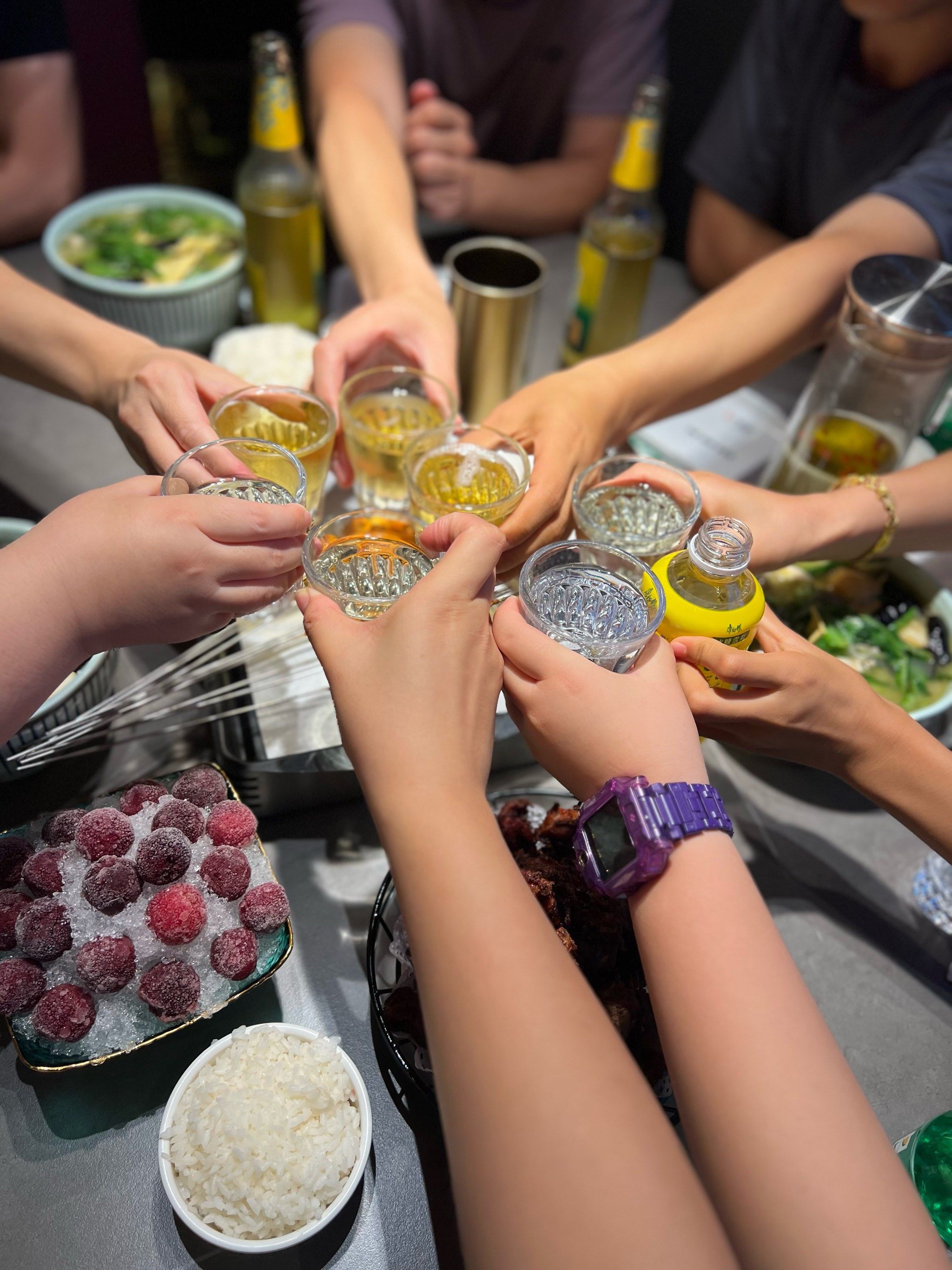 和朋友的烤串小聚会