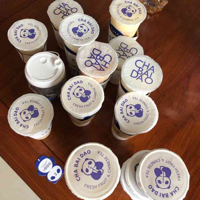 茶百道!我宣布今天你就是我们熊猫人的骄傲!也太好喝了吧