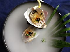 钦州大蚝伴白葡萄酒啫喱黑醋鱼籽-天骄国际酒店·布拉格西餐厅(白石湖店)