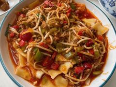 炒面片-清真·胖妈妈手抓餐厅(定西路长城宾馆店)