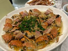 崇明小蟹蒸咸肉-新旺美食林农家菜(岭南路店)