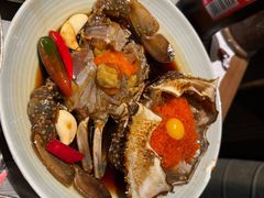 -草家酱蟹炭火烤肉店(珲春南路一店)