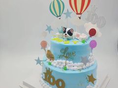 -卡比儿童蛋糕·心意定制·低脂零卡糖动物奶油FancyBALLOON(滨海店)