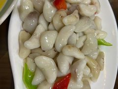 清炒菱米-溱湖八鲜菜馆