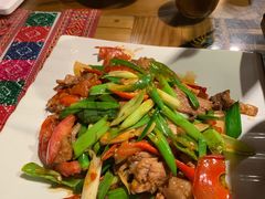 小炒黄牛肉-侯家庄阿才有品私房菜馆