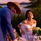 于夏日私奔，电影感森系婚纱照，浪漫出逃