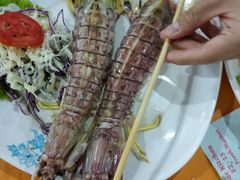 -班赞海鲜市场胖阿姨加工点