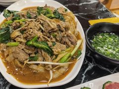 炒牛河（湿）-潮汕美牛肉丸火锅店(天宁寺店)