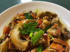 母蟹姜葱炒-阿双温州饭店