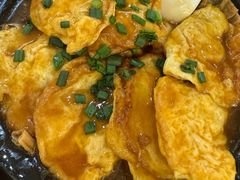 鲍鱼汁手工客家蛋饺煲-鹭园酒家·四十年老字号