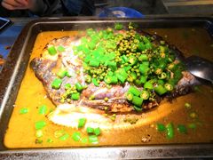 -探鱼·鲜青椒爽麻烤鱼(西南商都店)