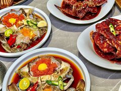 -草家酱蟹炭火烤肉店(珲春南路一店)