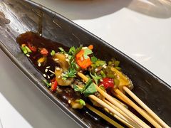 秘制鲍鱼串-嗨辣小聚·盘锦河蟹·海鲜烧烤龙虾(盘锦十年好店)