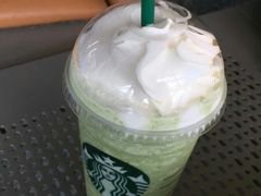 香草星冰乐抹茶星冰乐-星巴克(北京首都国际机场7店)