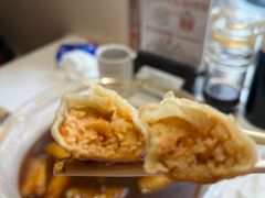 蟹肉三鲜贴-大眼锅贴水饺(河东店)