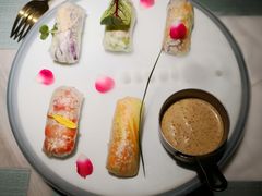 漫步花开彩虹卷-蜜桃花开·中西融合菜E&W(南长街店)