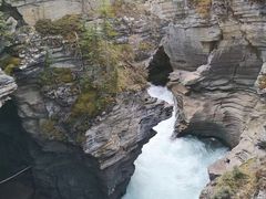 -阿萨巴斯卡瀑布观景点