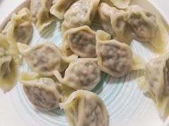 猪肉韭菜扇贝饺子-南山酒肆(南山董事绘店)