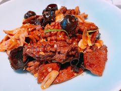 传统爆三样-北平楼·烤鸭·北京菜(牡丹园店)