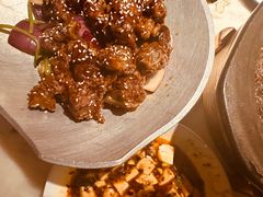 蒜香蜜汁排骨-绿茶餐厅(朝阳大悦城店)