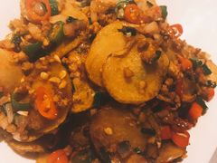 杭椒肉末小土豆-蔴将·川菜(黄龙万科店)