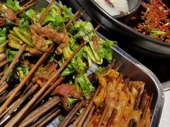 香菜牛肉-小郡肝串串(解放碑店)