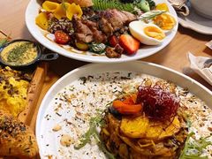 日式三文鱼玉子有机烩饭-Mark&Mars Restaurant