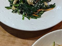 菠菜拌面筋-品回味清真西北楼(宁波首店)