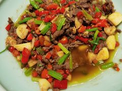 小炒黄牛肉-湘悦茗宴(创维店)
