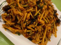 鱼香鸡丝-大眼锅贴水饺(河东店)