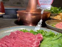 手切鲜羊后腿-老墙根涮肉·铜锅·烧烤(欢乐谷·王四营店)