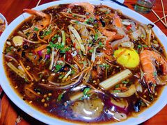 凉拌虾-玛扎烧烤私房菜
