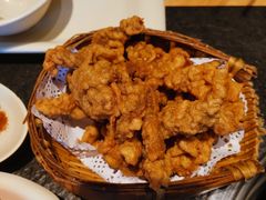 现炸酥肉-蓉客成都火锅·招牌麻辣牛杂·特色香辣蹄花(凌水店)