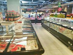 自助取餐区-盒马鲜生(红莲店)