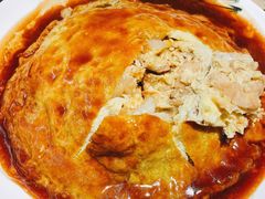 锅塌三样-天津乾毓德饭庄·清真传统炒菜·海鲜烧烤(咸阳路店)
