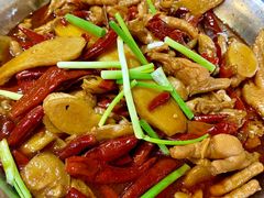 姜辣鸡爪-庞家烧烤客栈(炮台山店)