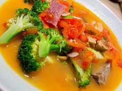 上汤西兰花-绿茶餐厅(成都大悦城店)