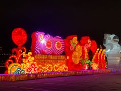 -欢乐海岸椰林沙滩-2025湾区超级灯会
