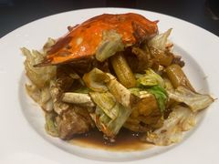 梭子蟹炒年糕-高佳庄·舟山海鲜(海景旗舰店)