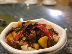 新疆大盘鸡-新疆红柳花餐厅(新洲店)