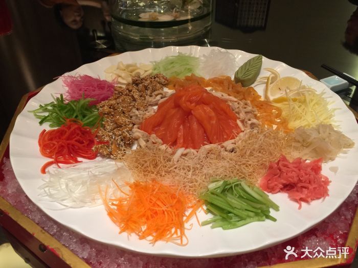 pavillion 韵轩中餐厅-风生水起捞起三文鱼桂花蚌-菜-风生水起捞起